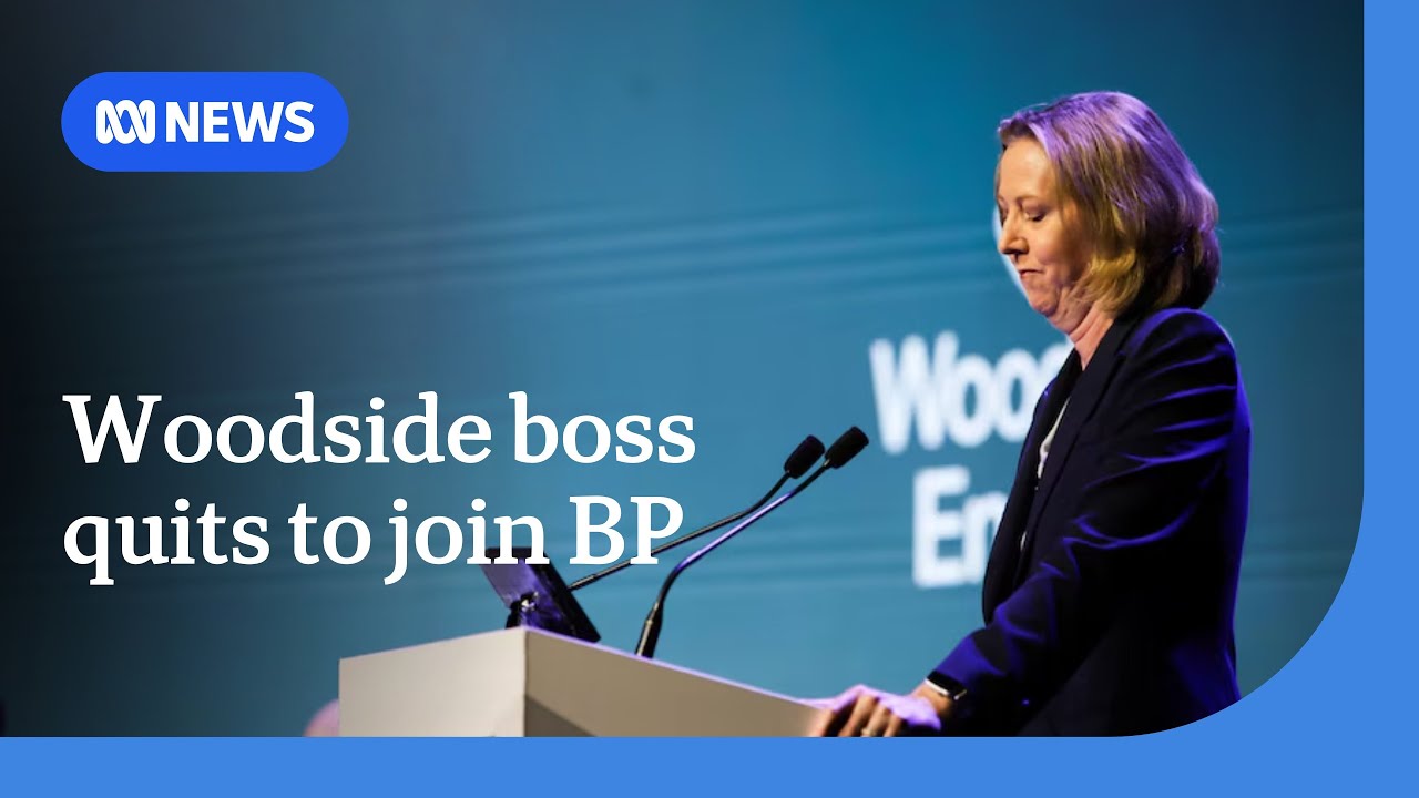 Woodside boss Meg O'Neill resigns to run oil giant BP | ABC NEWS