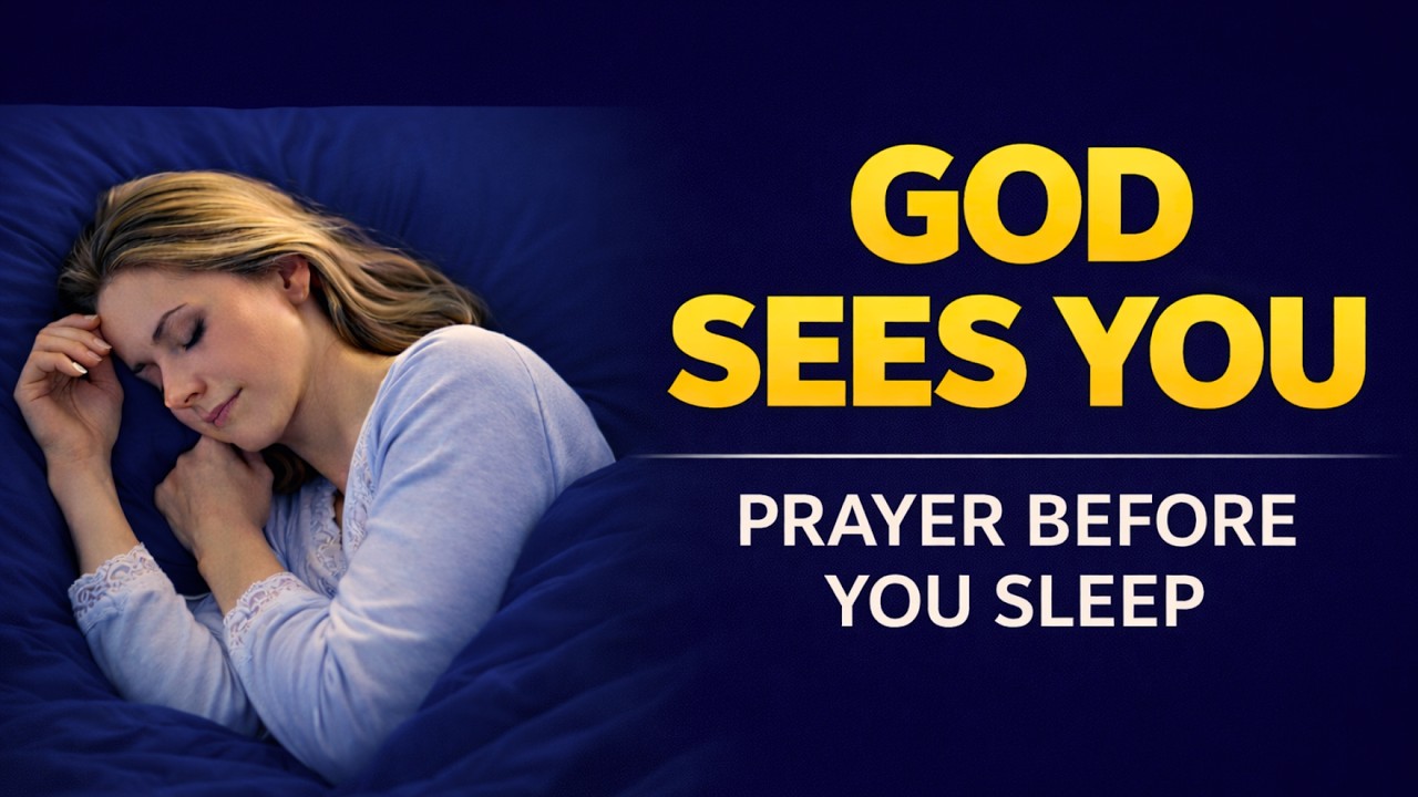 Бог видит тебя сегодня ночью | Спокойная ночная молитва перед сном