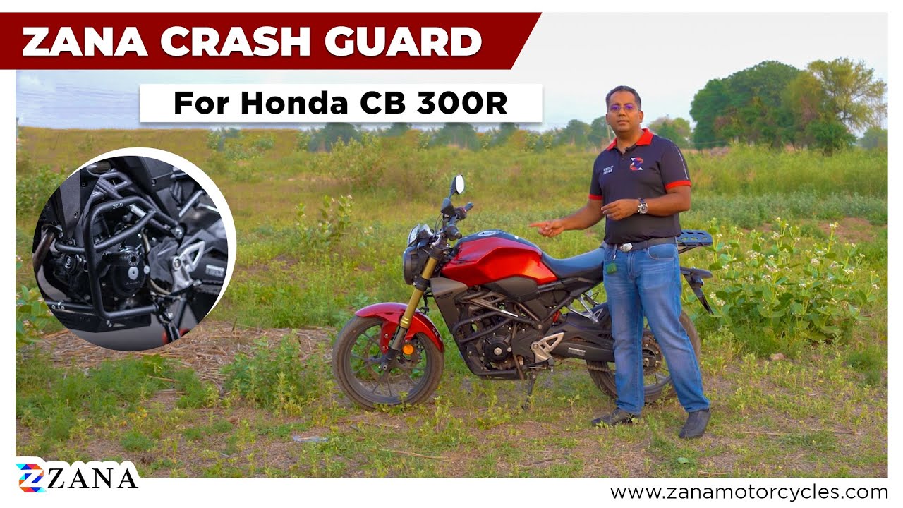 Zana Crash Guard for Honda CB300R  | Honda CB300R 2023 | Zanamotorcycles