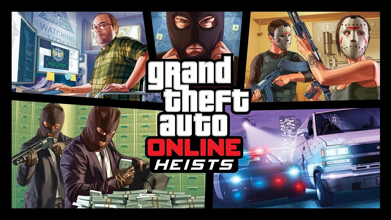 GTA 5 Duo's Four Heist Money Run Under 60 Minutes