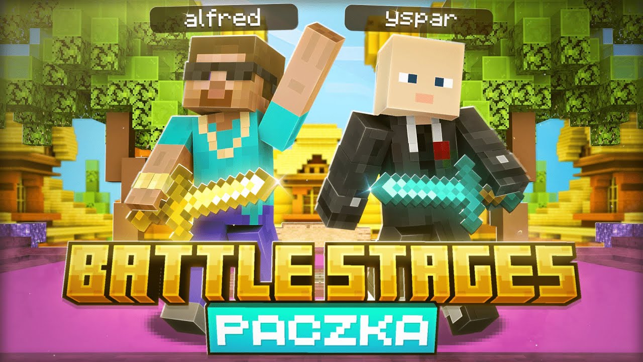 ⭐PACZKA BATTLE STAGES | NOWY TRYB | AUTORSKI CORE | MAPY | 1.8 ORAZ 1.20+