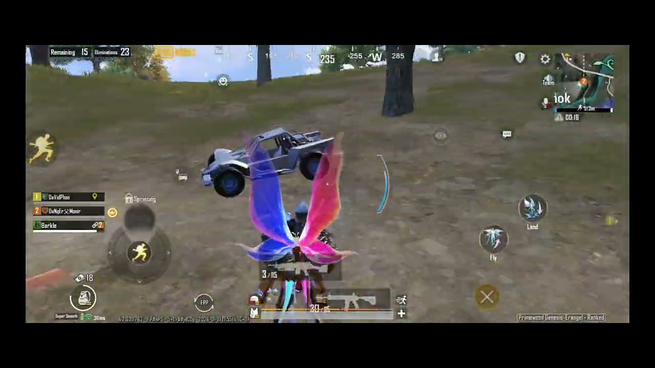 #pubgmobile rank match এনিমি কয়টা লেবেলের না 😒