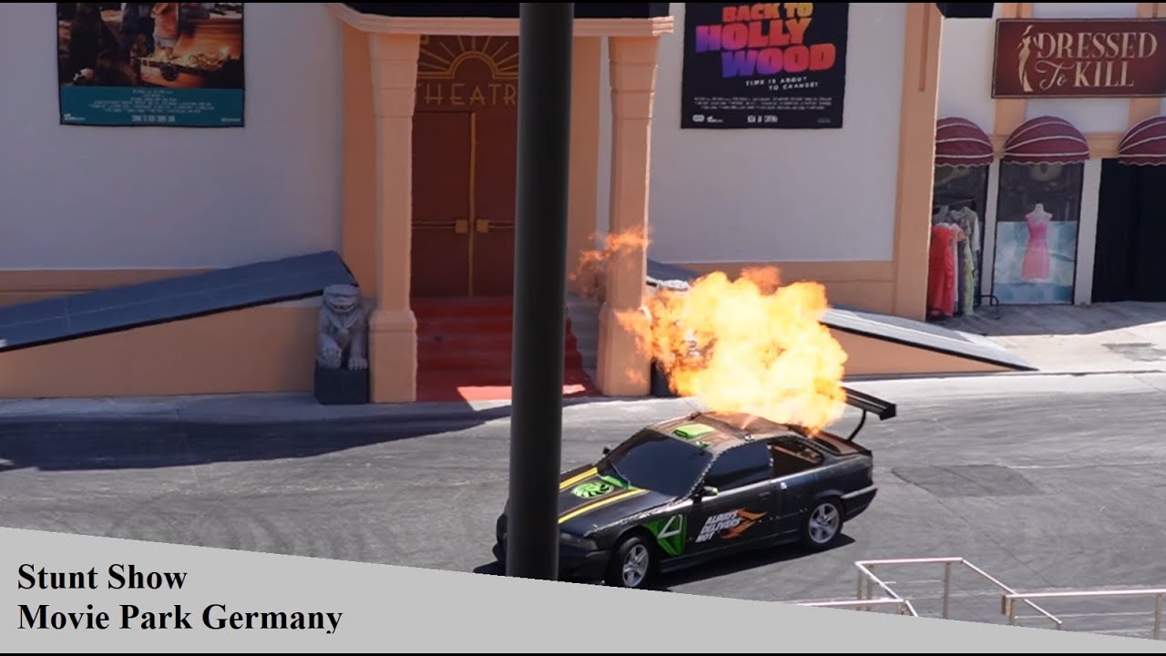 Operation Red Carpet - Stunt Show - Freizeitpark Movie Park Germany 2023