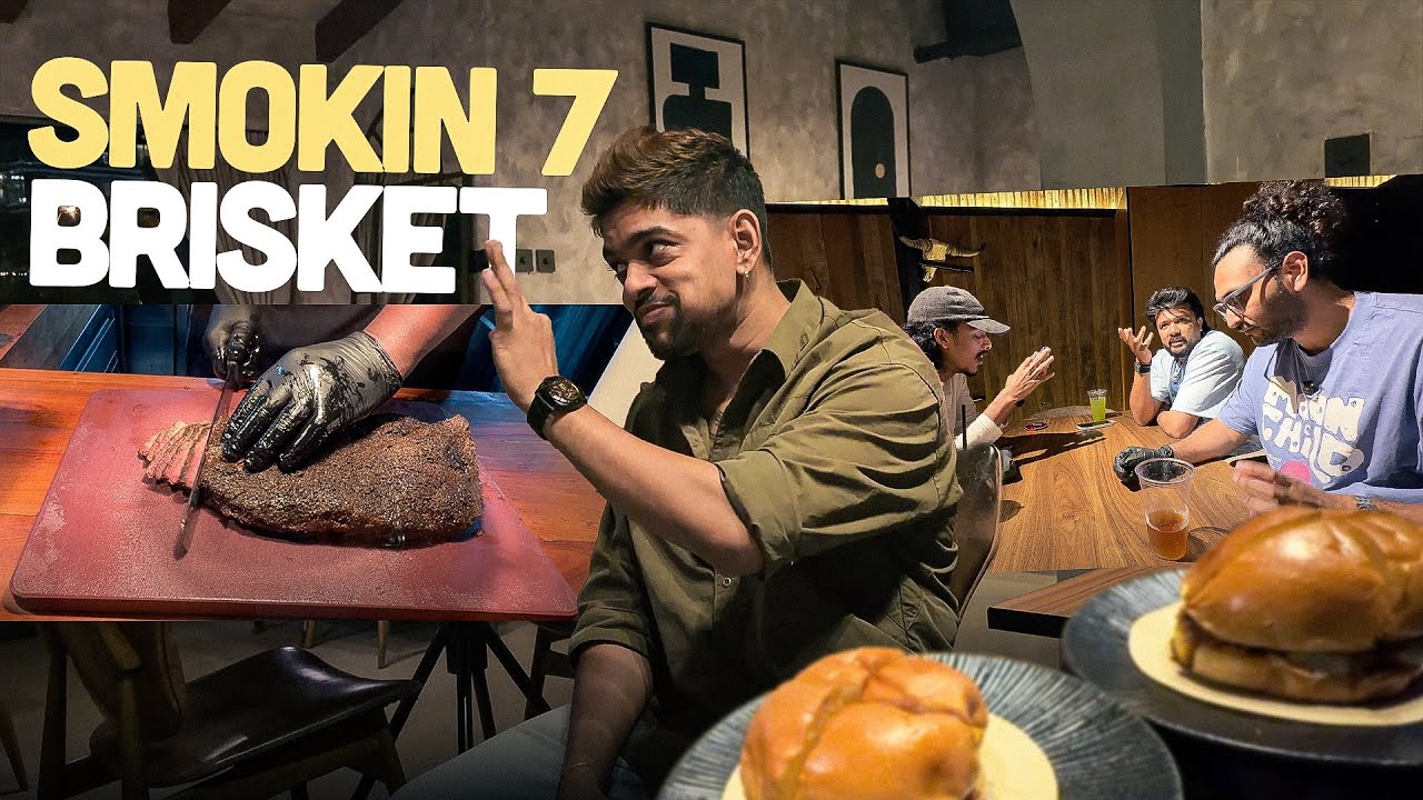 Al Shazzam | Food Vlog | Smokin 7 !! Brisket | Vlog 81 | DXB