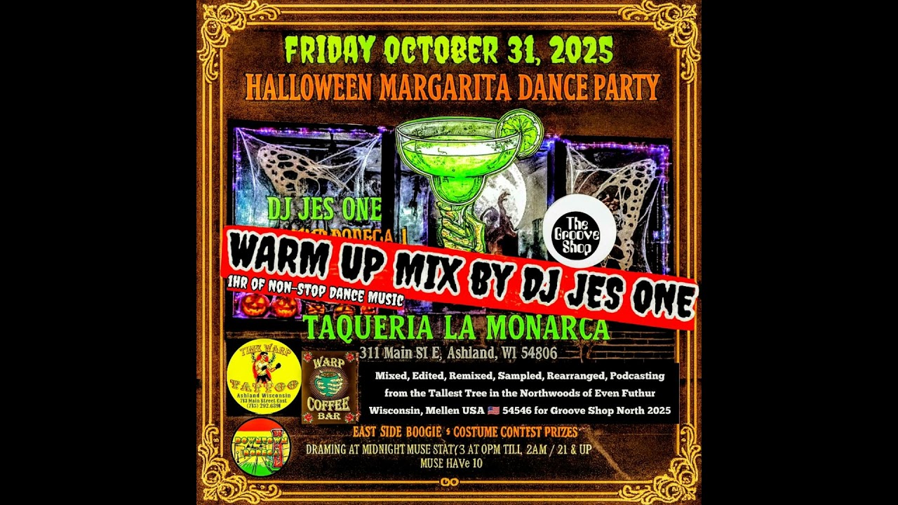 Halloween Margarita Dance Party 2025 Warm Up Mix by Dj Jes One