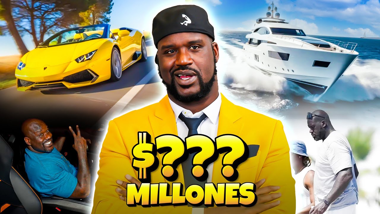 As&iacute; es la vida lujosa de Shaquille O'Neal | Coches, Mansiones, Yates, Relojes, Fortuna...