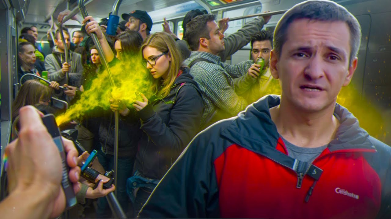 Хулиганы Распылили газ в вагоне!