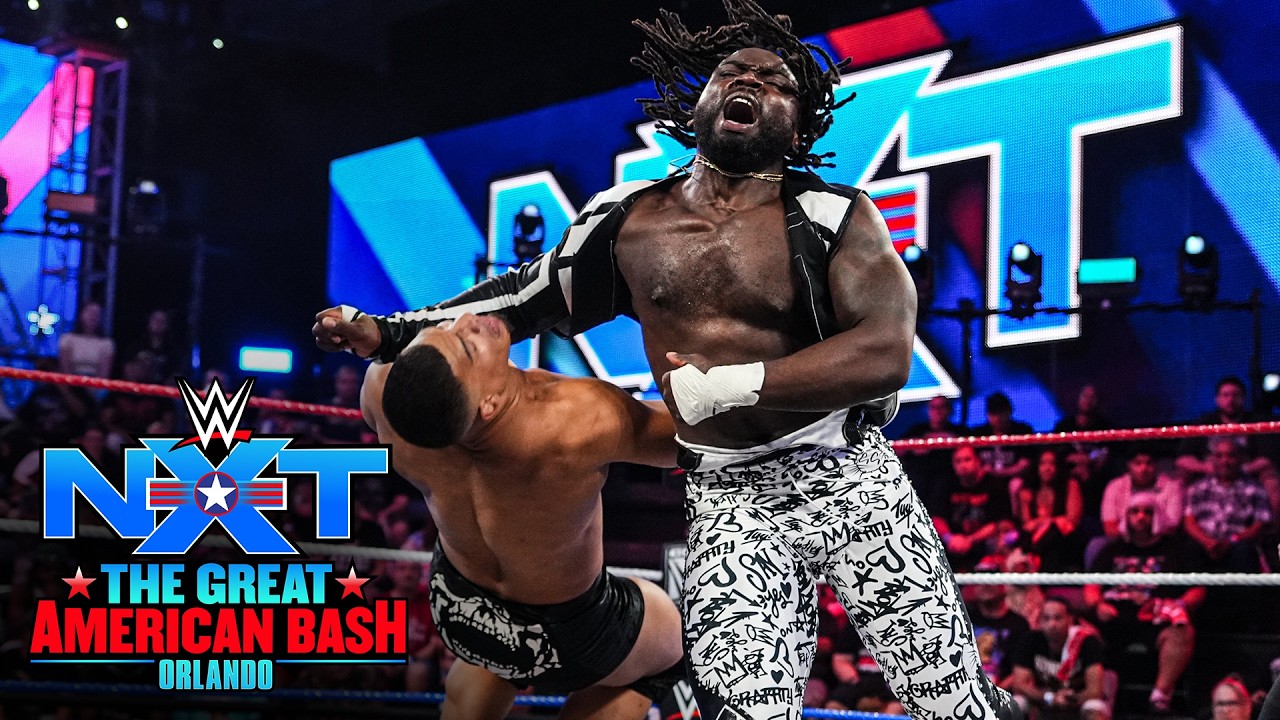 Saquon Shugars vs. Dion Lennox: NXT Great American Bash 2026 highlights