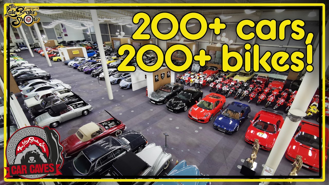 Secret Multi £ Million Car Cave Garage Tour of 400+ rare vehicles // UK's biggest car collection