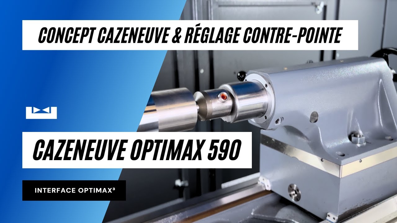 CONCEPT CAZENEUVE : EXCENTRATION DU FOURREAU - REGLAGE CONTRE-POINTE