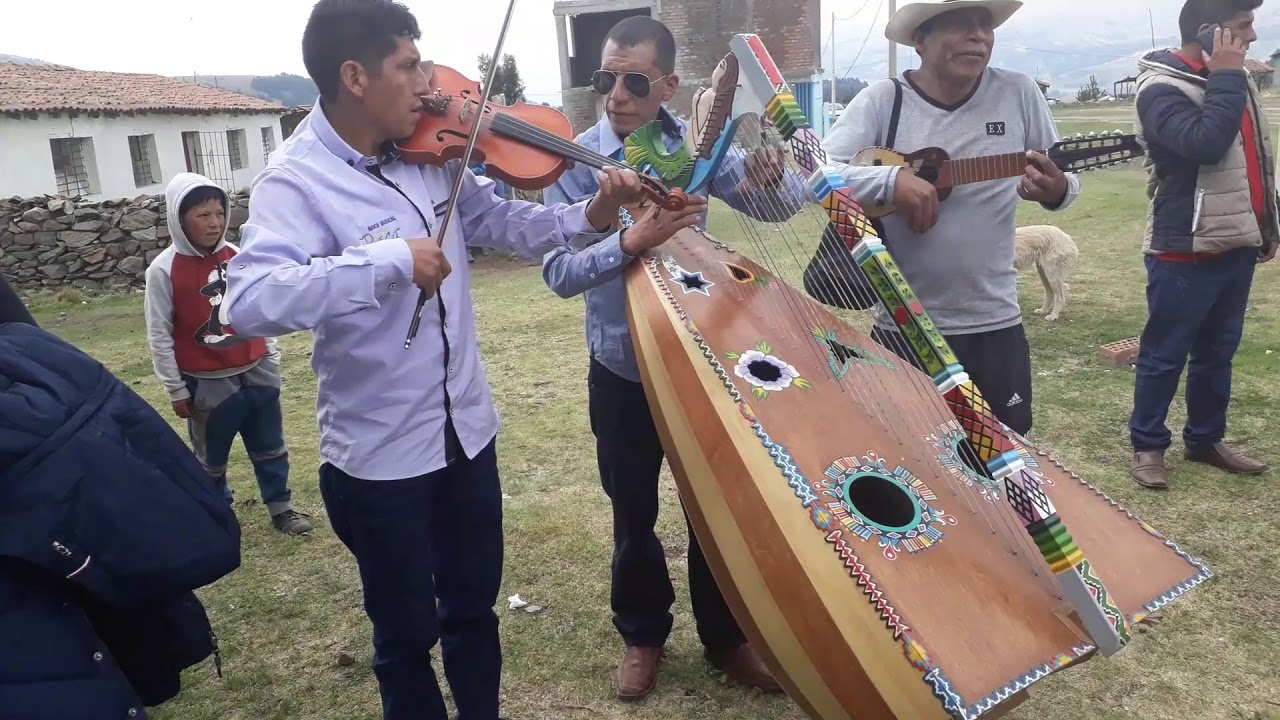 La despedida del Señor Vidal Pareja con Los Hermanos Roca. Satica-pampa cangallo