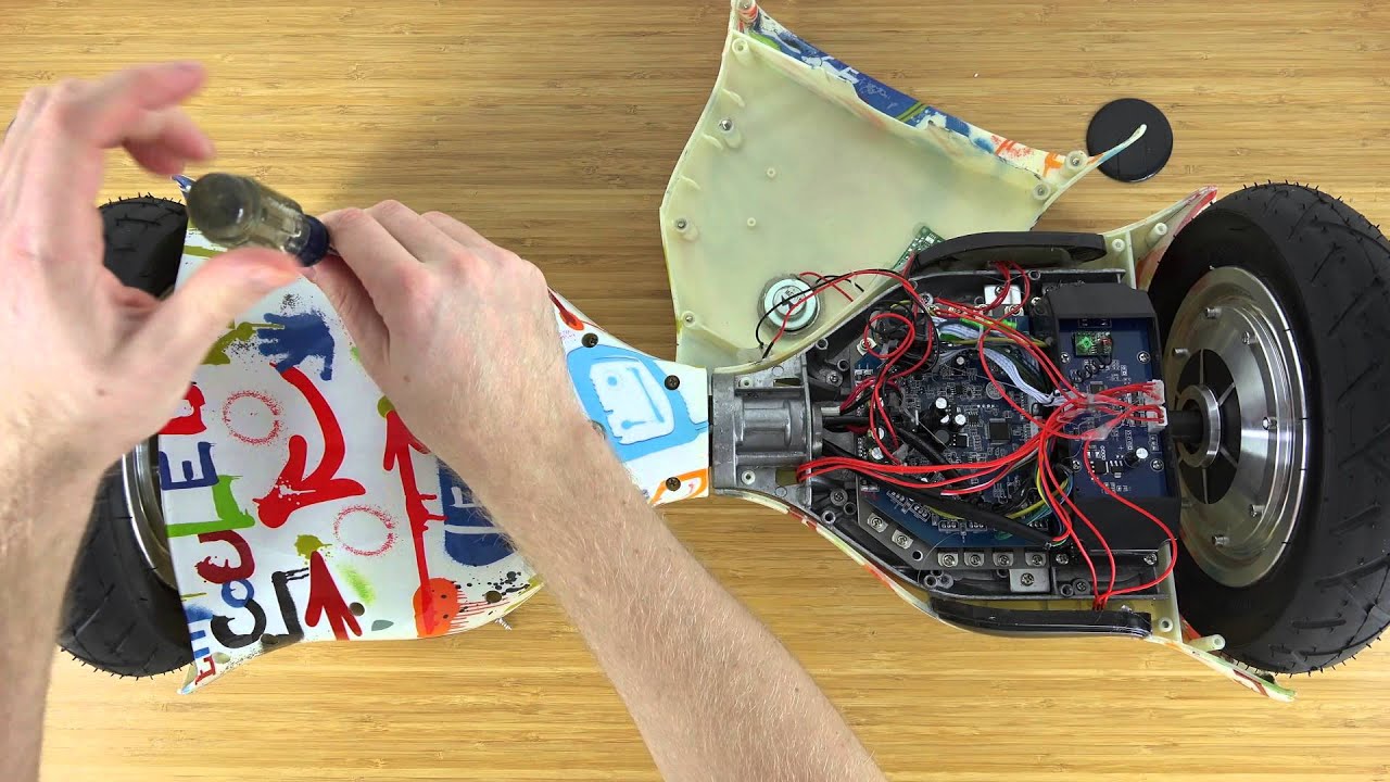 What's Inside a Mini Segway/Hoverboard? | How To Open a 2-wheel Self-Balancing Electric Scooter