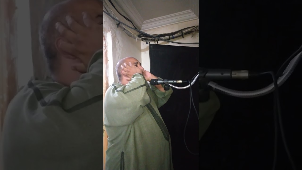 أذان صلاة العشاء من مسجد طارق إبن زياد بوروبة باش جراح.