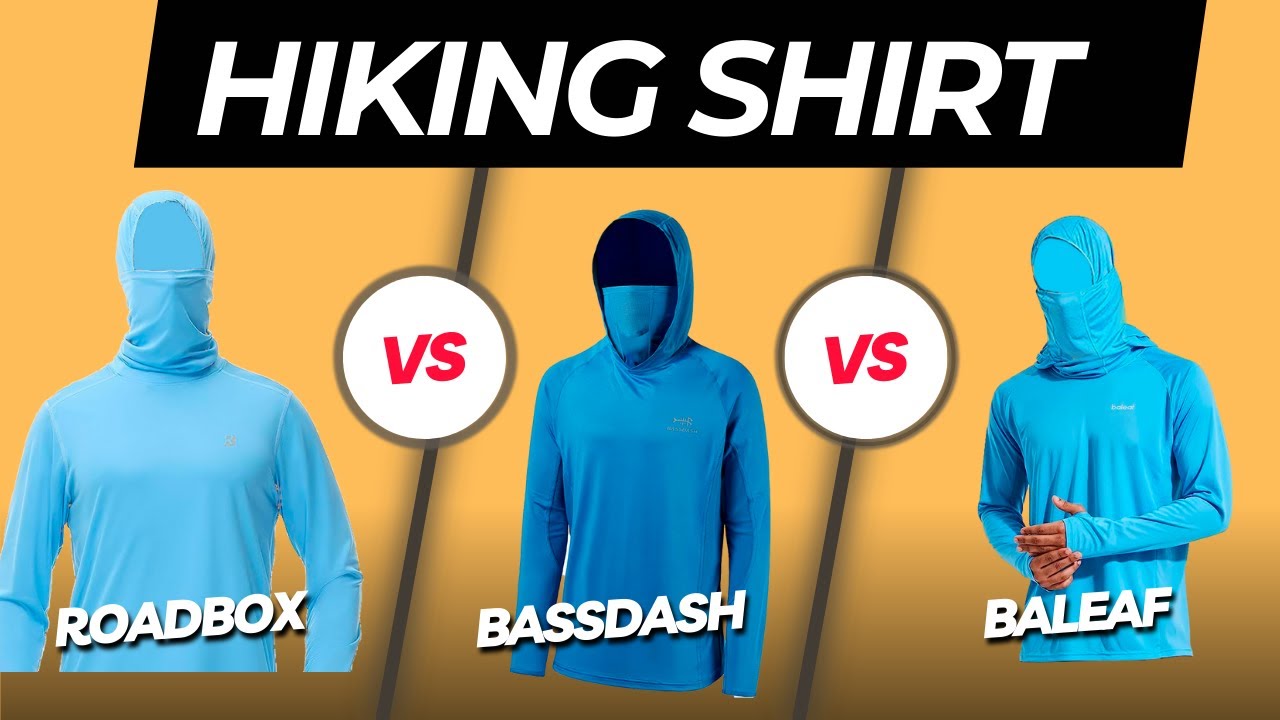 Baleaf vs BassDash vs Roadbox Hiking Shirt with Gaiter and Hoodie: Which One is Best?
