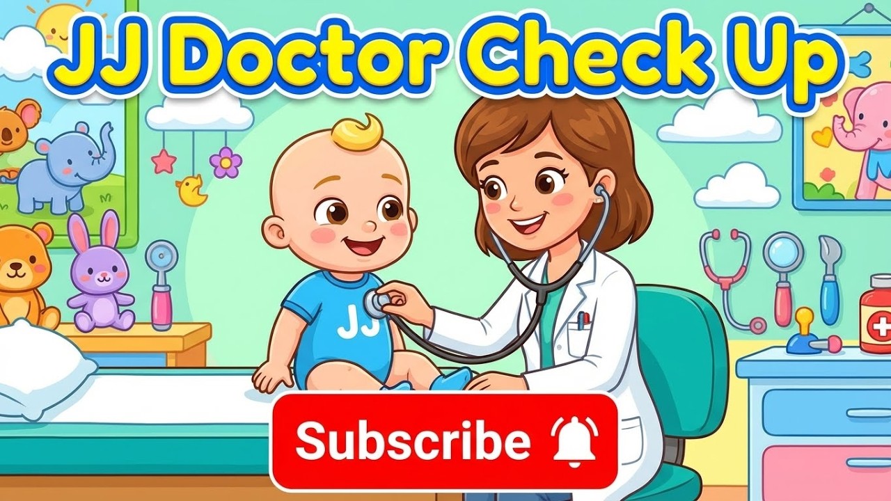 JJ Doctor Check Up | Kids Doctor Song | Nursery Rhymes & Cartoon, New Story 2026