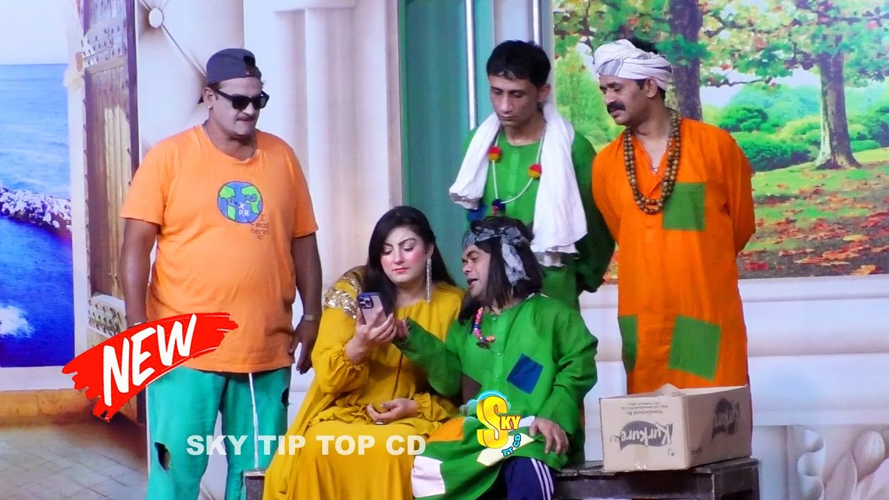 Vicky Kodu and Ghazal Raja | Farhan Mughal | Naeem Thakur | New Stage Drama | Baba Jo Kehnda Ae