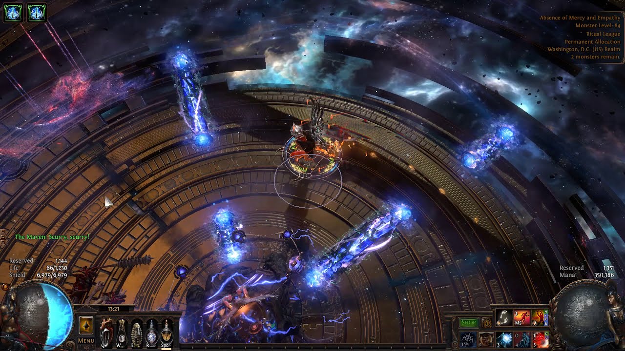 Maven's Writ Skipping phases! VD/DD Path of Exile 3.13 Ritual SC