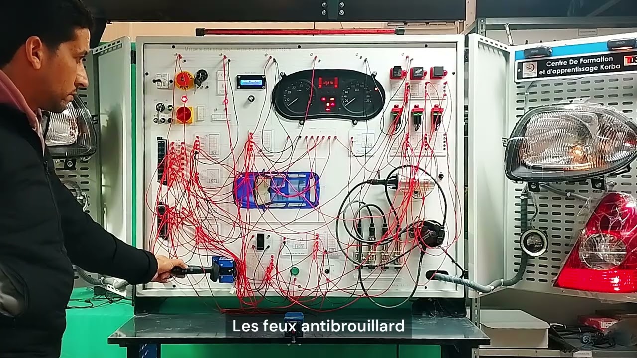 Présentation de notre Maquette Didactique d’Éclairage Automobile