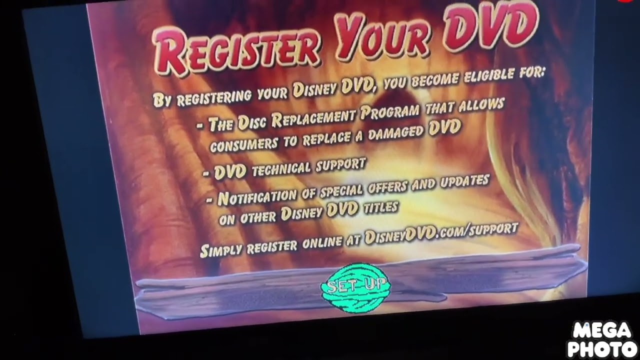 Chip ‘N’ Dale’s Rescue Rangers: Volume 1 2005 DVD Menu Walkthrough (2013 Reprint)