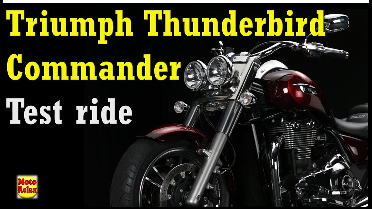 Triumph Thunderbird Commander 1700 - Test ride - Brasil