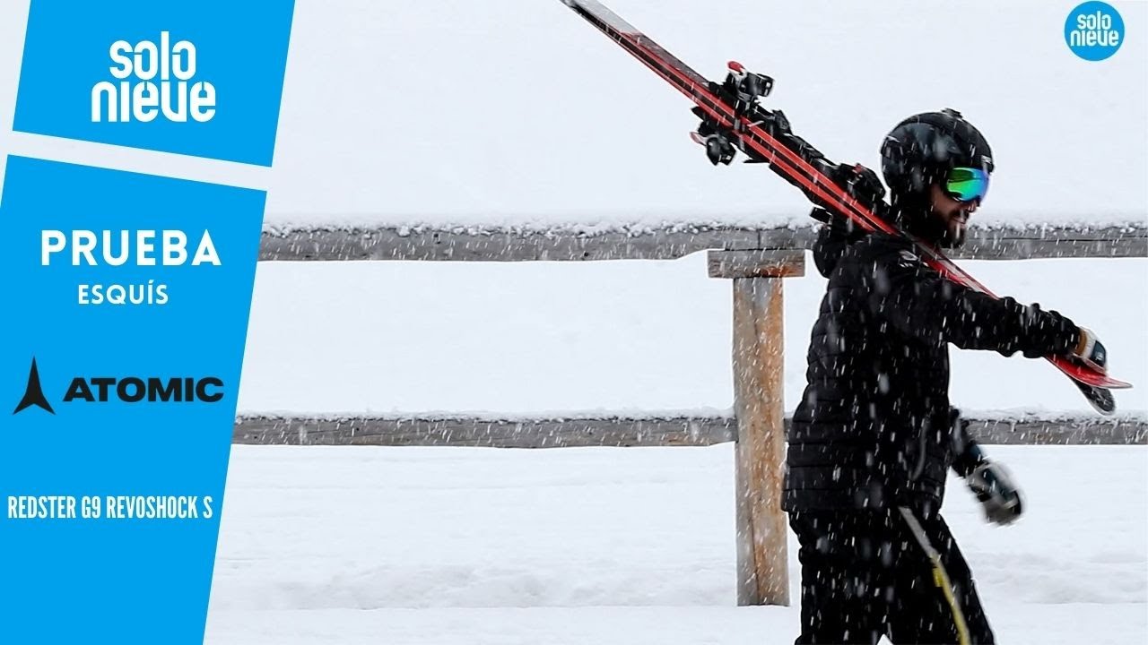 Test Solo Nieve | Prueba esquís Atomic Redster G9 Revoshock S