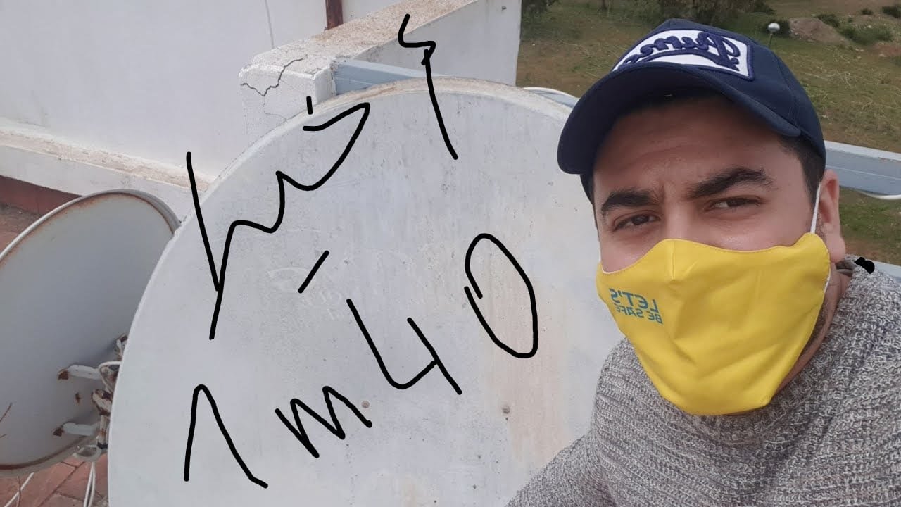 أخيرا جبت طبق 1.40 وماطلع لطابق الرابع حتى سخفني تبارك الله قداش وحش ههههه