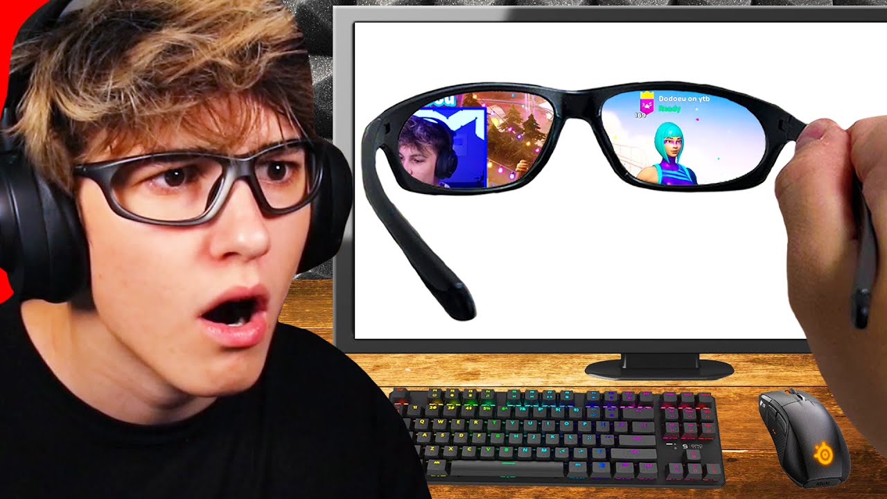 Vyrobil Jsem Neviditelnej Monitor A Hr&aacute;l Na Něm! 😵