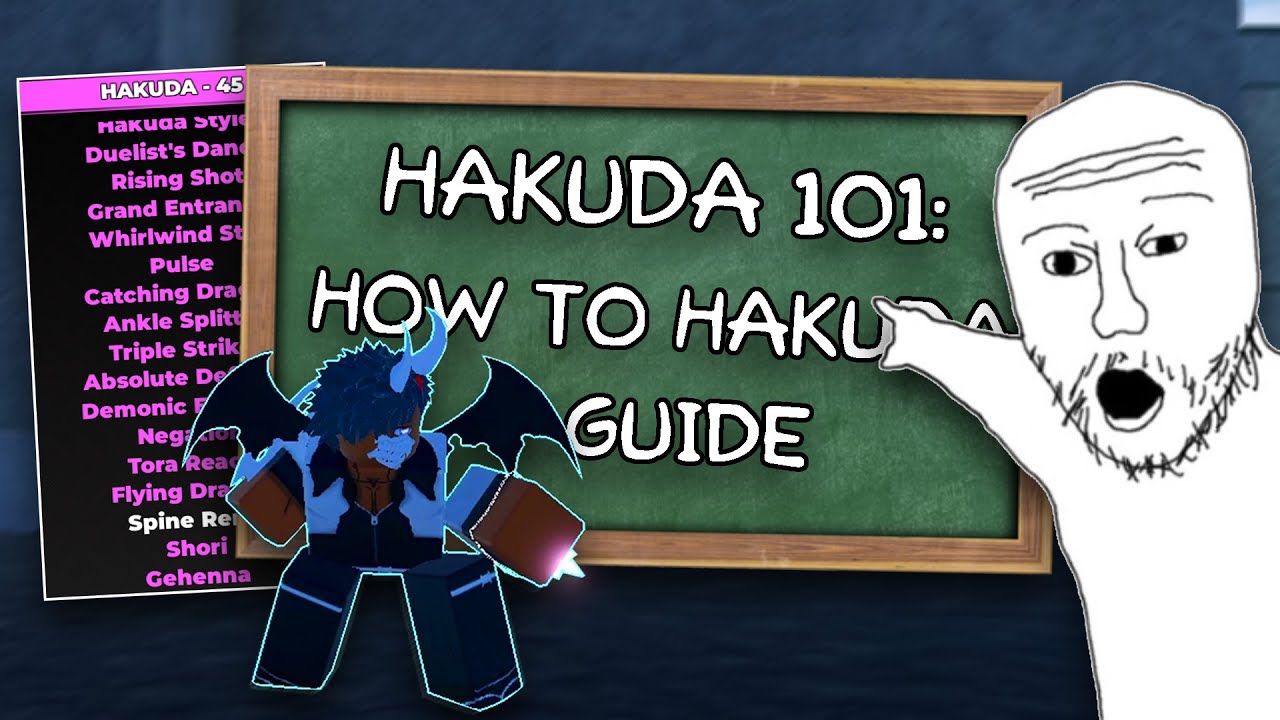 HAKUDA 101: How to ACTUALLY Play AIR HAKUDA | Type Soul