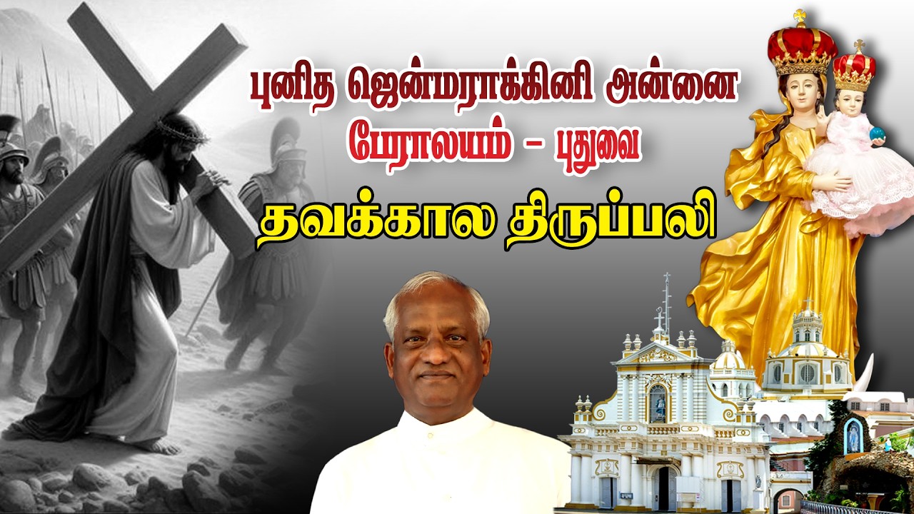 🔴நேரலை  22.02.2026 .தூய ஜென்மராக்கினி அன்னை பேராலயம், புதுச்சேரி |  திருப்பலி.05.00.PM