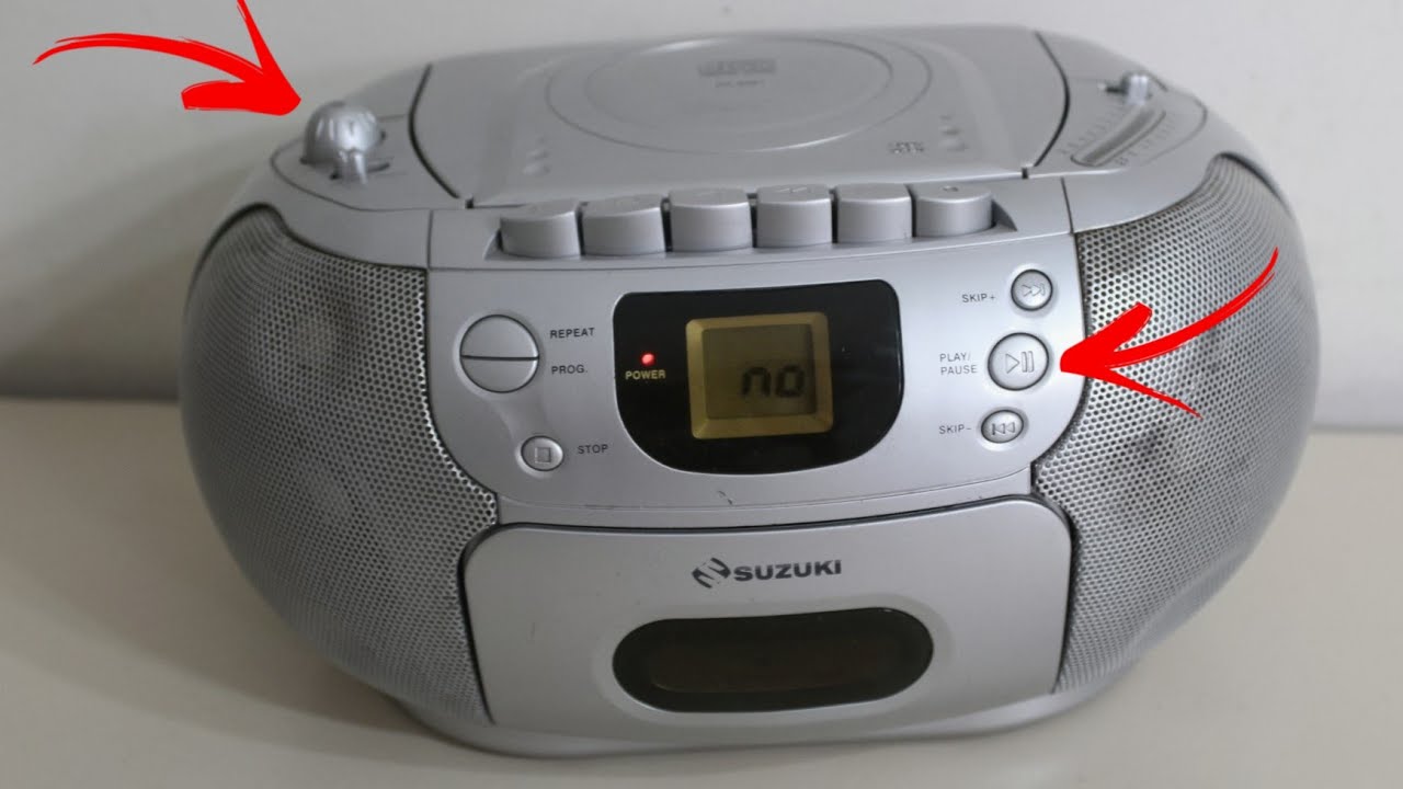 Conserto: Ruído no Botão de Volume e Teclas Inoperantes Rádio CD Player