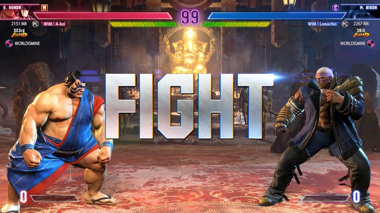 ストリートファイター6 🔥 LEMOCHIN (ランキング1位 M.バイソン) vs A-KEI (E.ホンダ)🔥SF6 ハイレベルマッチ!