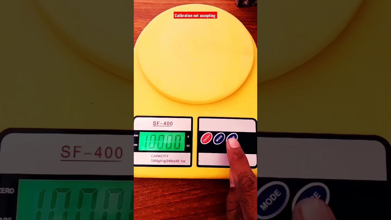 Kitchen Weighing Scale SF400 #shorts #solution