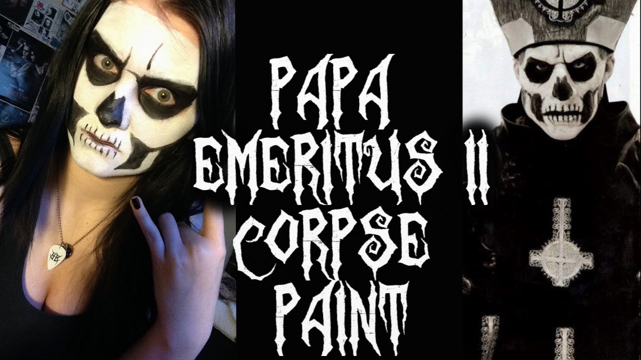PAPA EMERITUS II FACE/CORPSE PAINT!