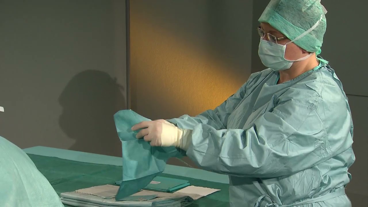 Набор операционного белья для кардиохирургии