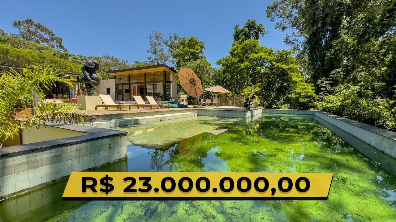 CASA LUXUOSA ESTILO RESORT E PERFEITA EM CADA DETALHE