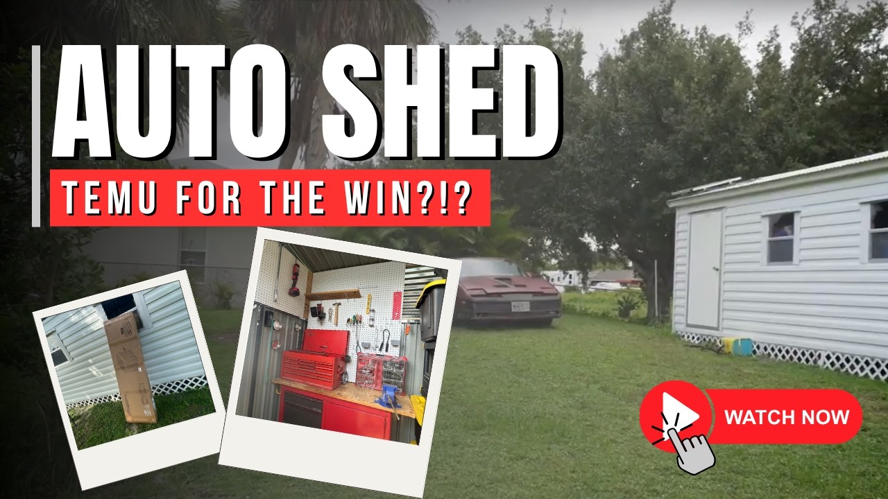 I Bought a TEMU Shed… and Tried to Make It Work
