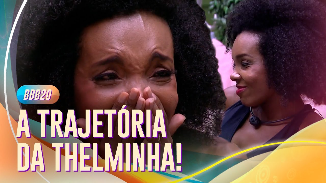 THELMINHA REAGE A SUA TRAJET&Oacute;RIA NO BBB 20! 👩🏾&zwj;🦱👑 | BBB 20