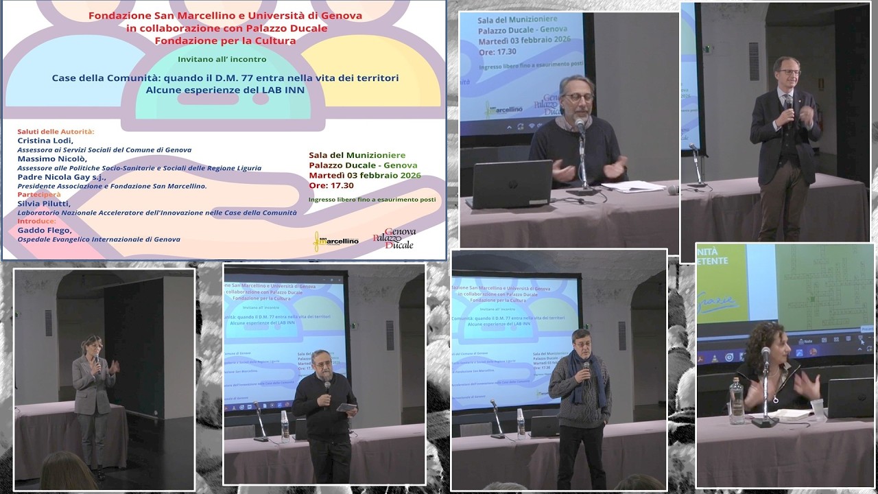 👥　Incontro “Case della Comunità: quando il DM 77 entra nella vita dei territori.”