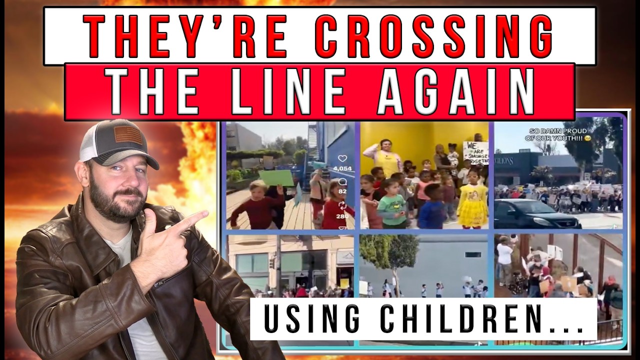 Braden Langley LIVE | Leftists Now Using Children As Protest Tools & Human Shields... Here We Go...