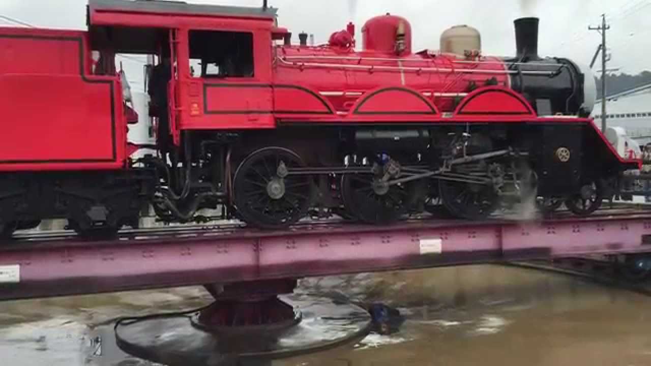 大井川鉄道 ジェームス号 転車台