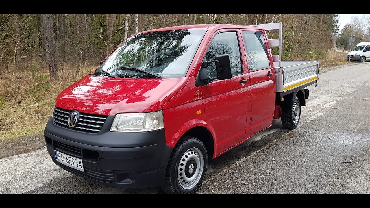 Volkswagen T5 Doka Brygadówka 7 osób