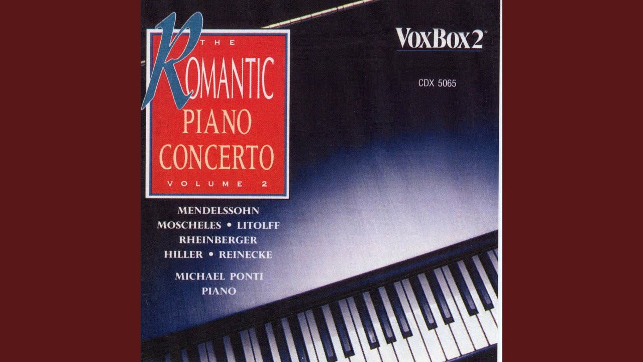 Capriccio brillant, Op. 22, MWV O8
