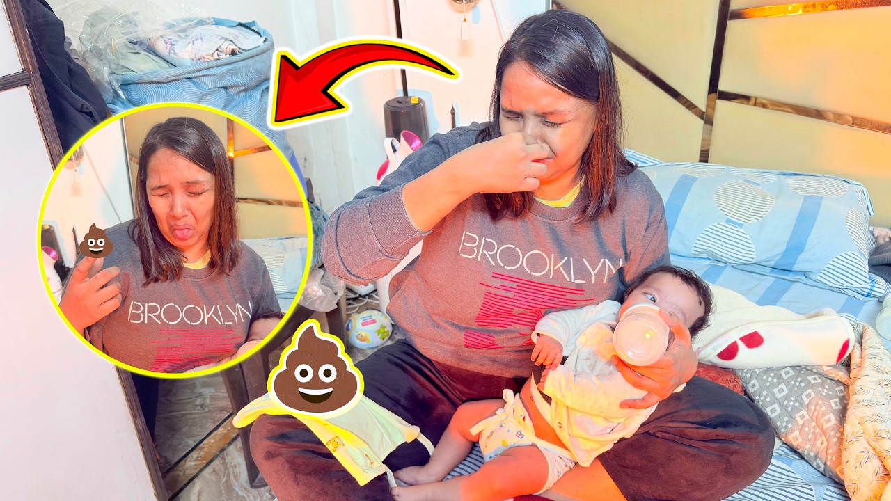 Twin Baby Ne Mummy Par Potty Kar Di 😱😂 | Twin Baby Vlog | Daily Vlog