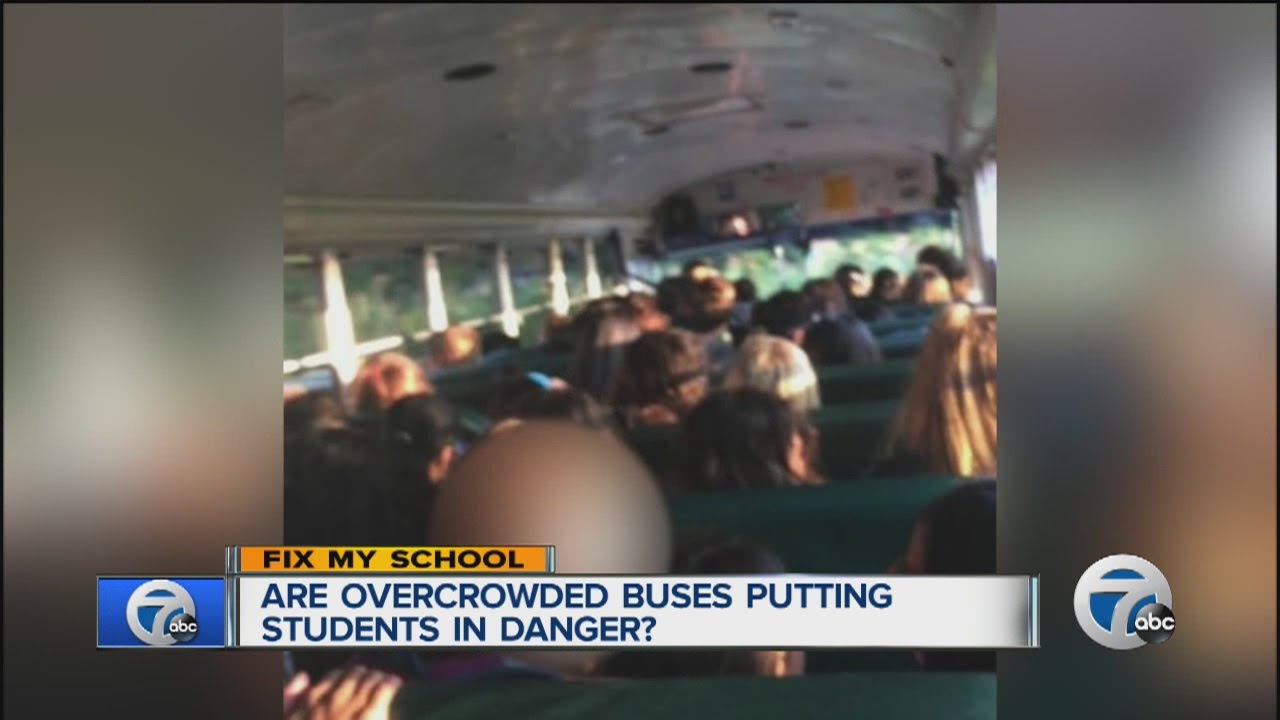 Are overcrowed school buses putting kids at risk?
