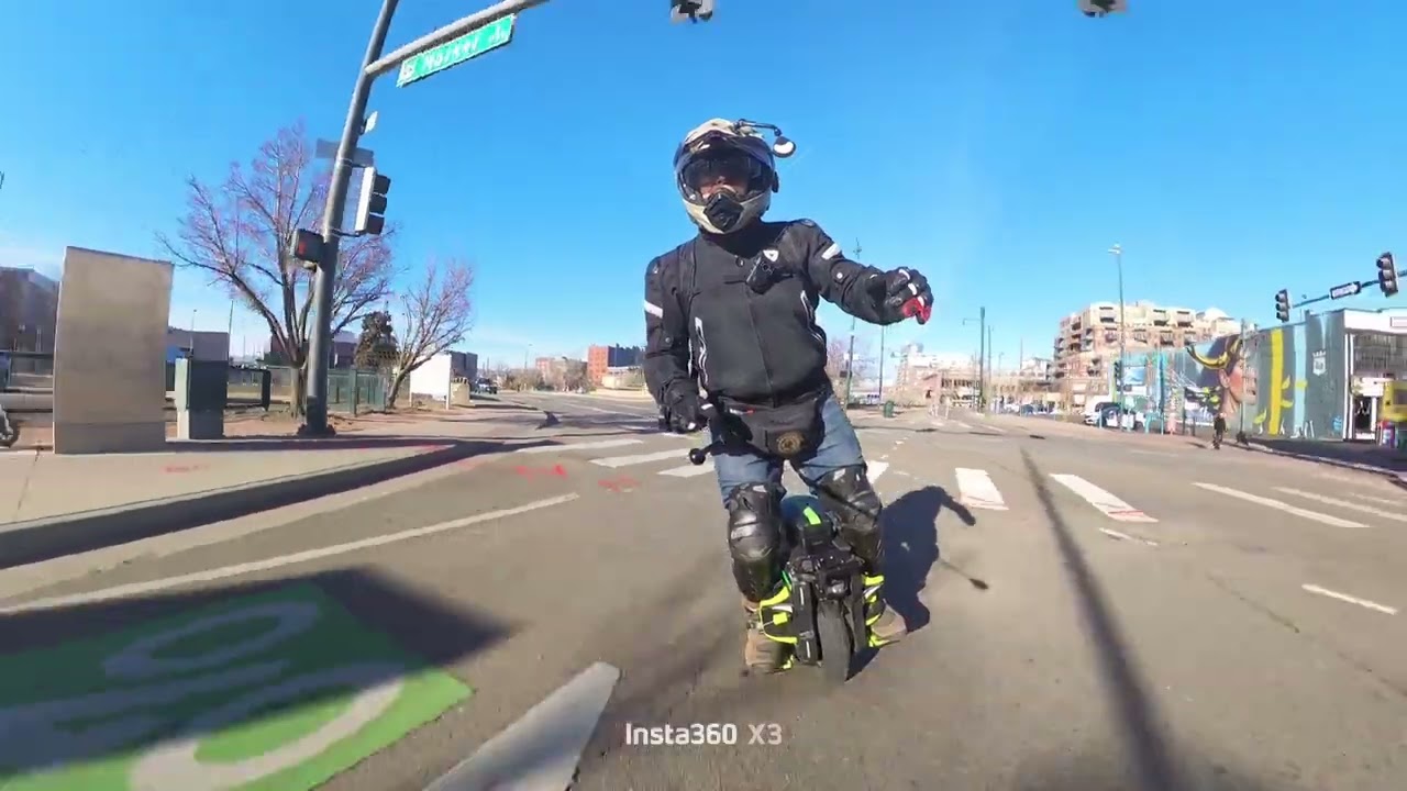 Rocket to work. Downtown Denver 2025