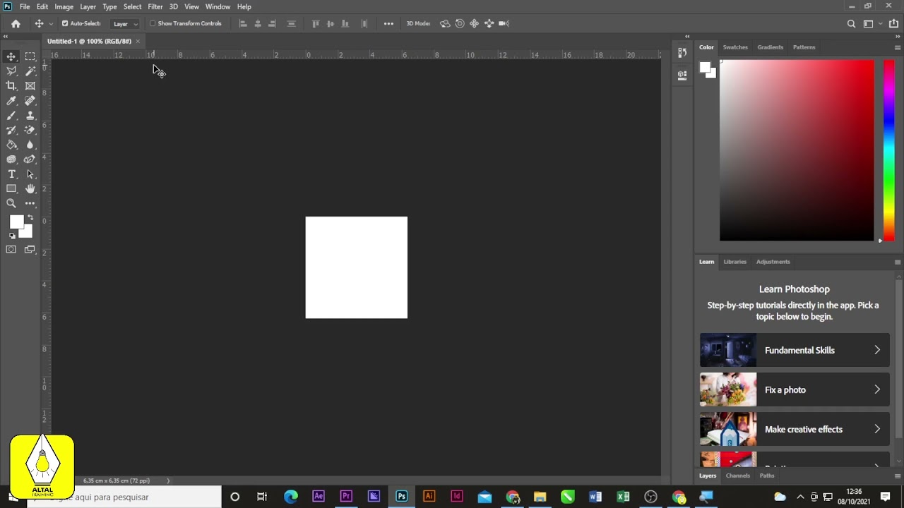 Photoshop: Tamanhos para redes sociais.