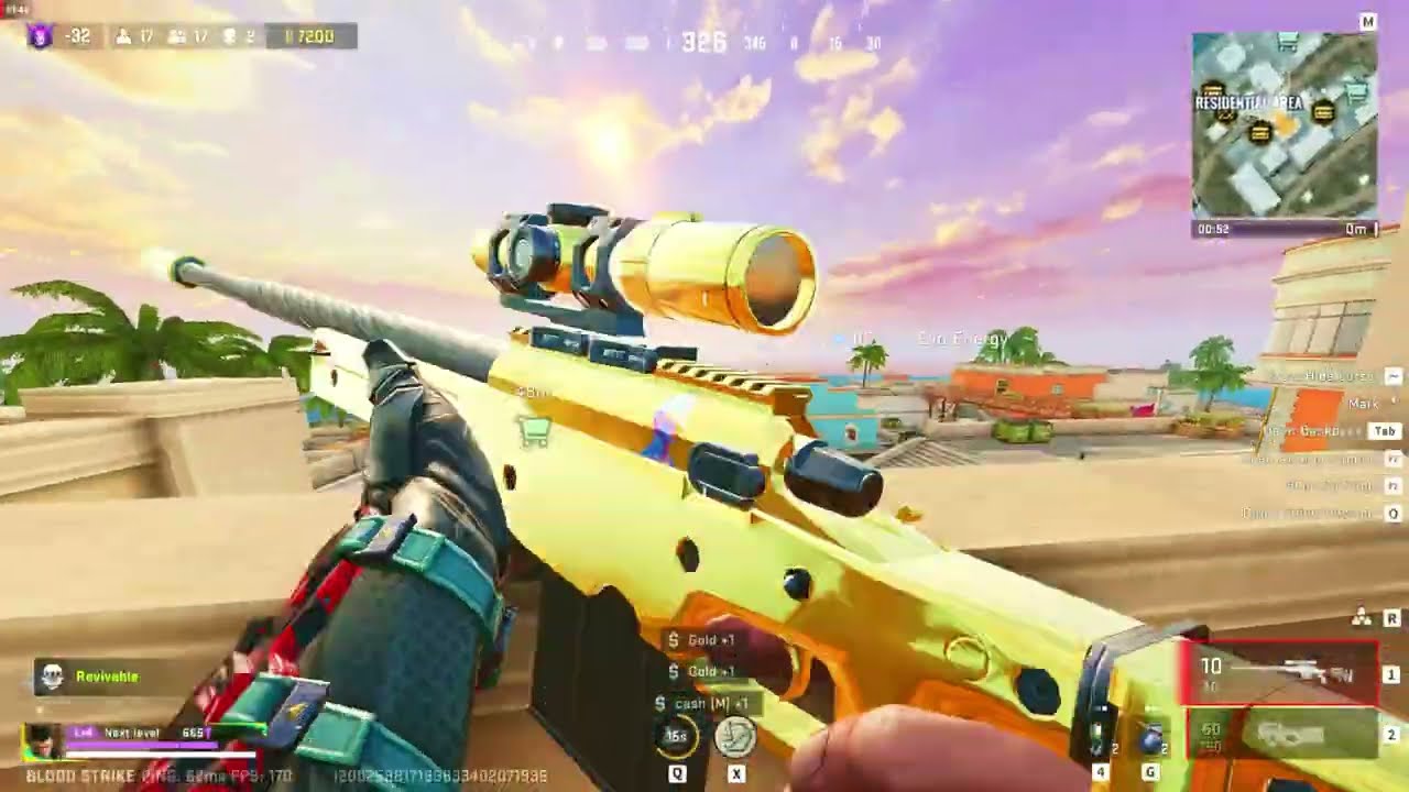 9 KILLS MASTER RANK 🔥 | Zero Gameplay | P90 + M700 | BloodStrike Ranked
