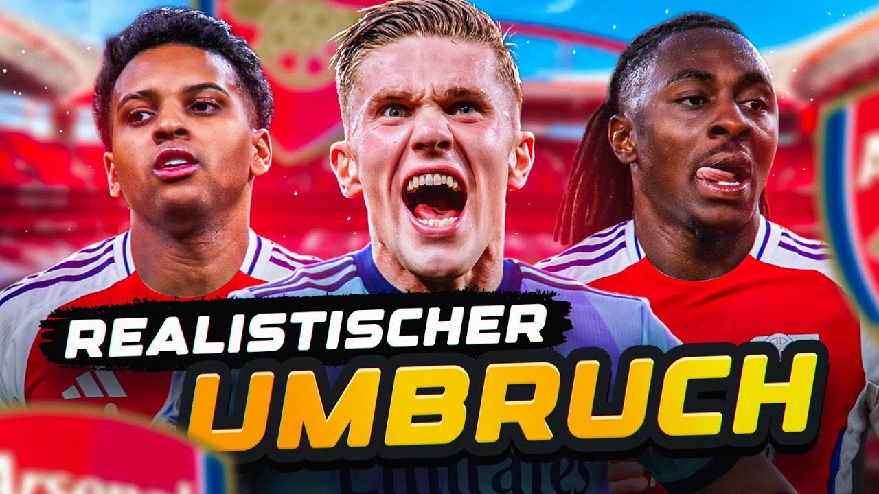 REALISTISCHER UMBRUCH mit TOP-GERÜCHTEN!!😍🔝 FC25: Arsenal Sprint to Glory