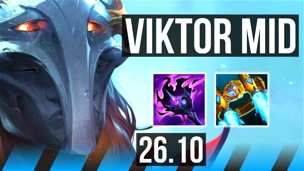VIKTOR vs AKALI (MID) | KR Grandmaster | 26.10