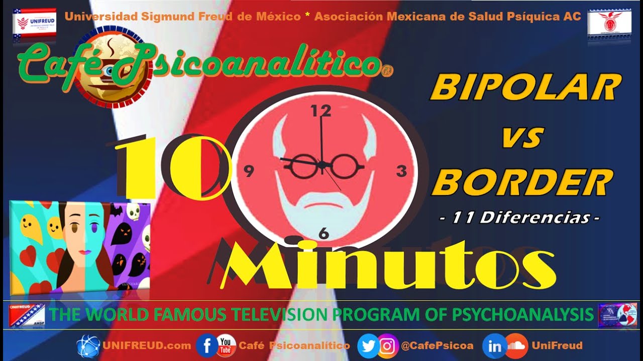 10 MINUTOS: BIPOLAR vs BORDER -  11 Diferencias | El Diagnóstico Diferencial más Difícil